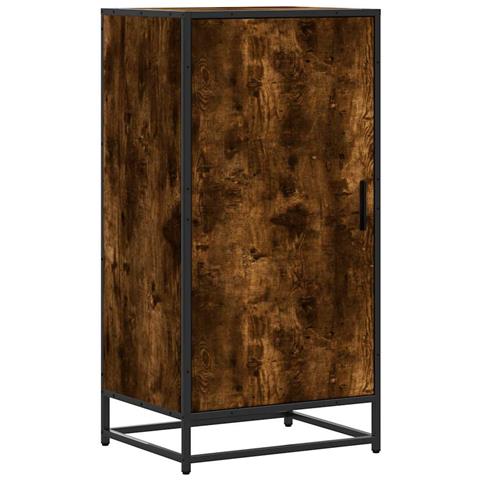 Scarpiera Rovere Fumo 48x38x97,5 cm in Legno Multistrato - Foto 1