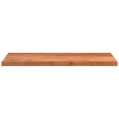 Piano Tavolo 120x50x3,8 cm Rettangolare Legno Massello Acacia - Foto 2