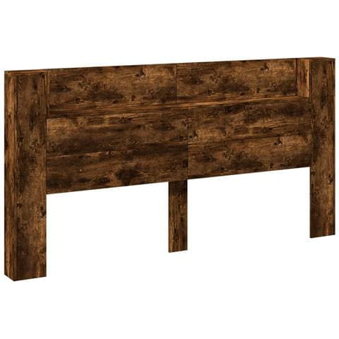 Testiera Rovere fumé 200 x 16,5 x 103,5 cm Legno multistrato - Foto 1