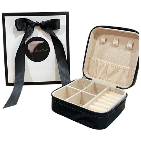 Estojo De Viagem Para Joias Com Sacola Para Presente - Foto 1