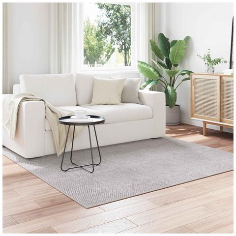 Tappeti per area HUARTE Crema e Grigio 120 x 120 cm Poliestere - Foto 2