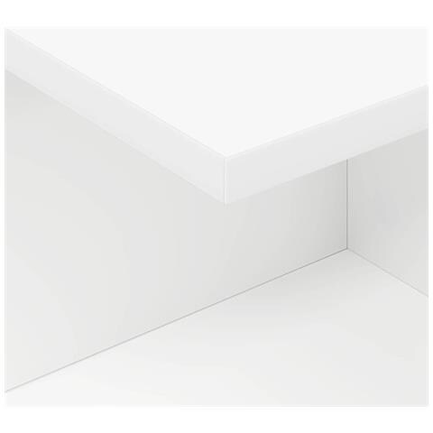 Comodino 2 pcs Bianco 40 x 30 x 25 cm Legno multistrato - Foto 9