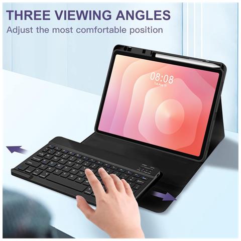 Custodia Nera Per Samsung Galaxy Tab S11 11.0 Sc - Foto 6