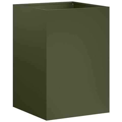 Vaso da giardino Verde Oliva 40 x 40 x 60 cm - Foto 1