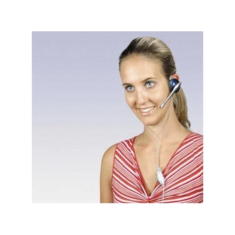 Cuffia "HS-20" clip on, stereo, connessione jack 3,5 mm - Foto 1