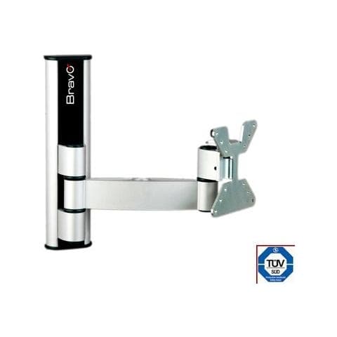 Supporto Alluminio 15"30" 2 Snodi Black - Foto 1