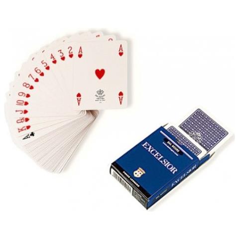 Carte Da Gioco Excelsior A1 Blu - Foto 2