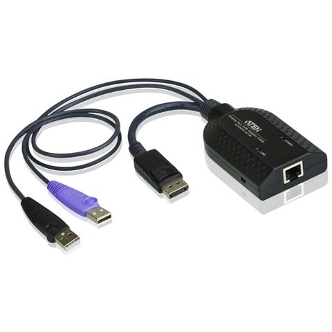 IDATA KA-7169 - Adattatore KVM USB DisplayPort Virtual Media con supporto Smart Card KA7169 - Foto 1