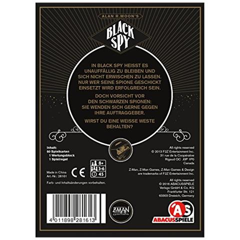 Abacus 28161 Spy-gioco Di Carte, Colore: Nero - Foto 3