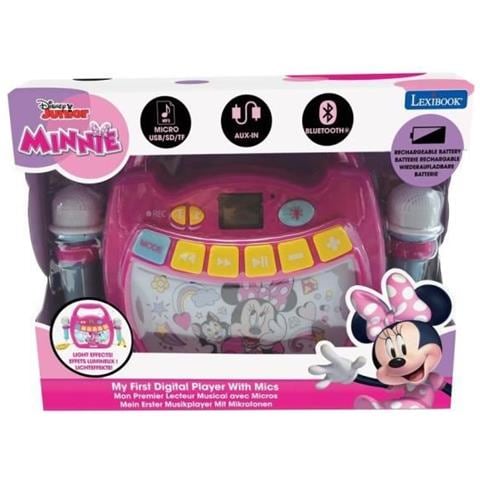 Minnie Mouse - Altoparlante Bluetooth - Effetti Luce, Microfoni E Batteria Ricaricabile - Foto 4