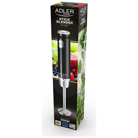 AD 4617 frullatore Frullatore ad immersione 350 W Nero, Acciaio inossidabile - Foto 4