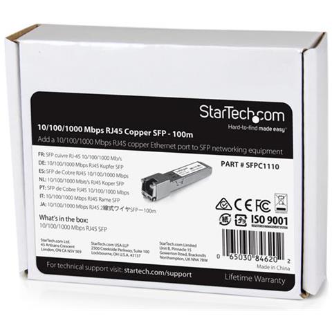 Cisco SFP-GE-T Compatibile - Modulo ricetrasmettitore SFP - 1000BASE-T - Foto 5