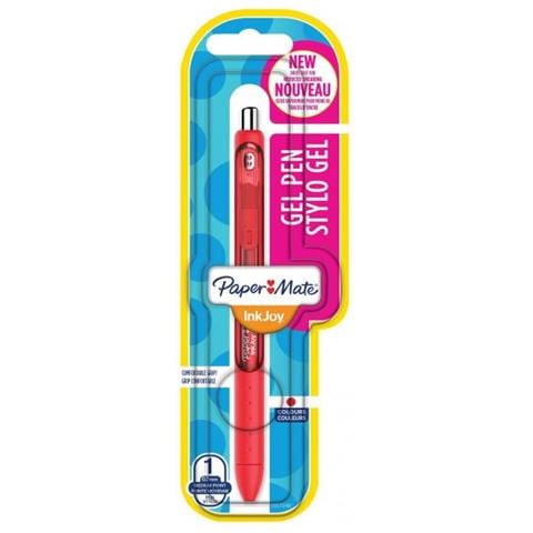 Papermate InkJoy Gel Penna in gel retrattile Rosso Medio 1 pezzo (i)  - Foto 1