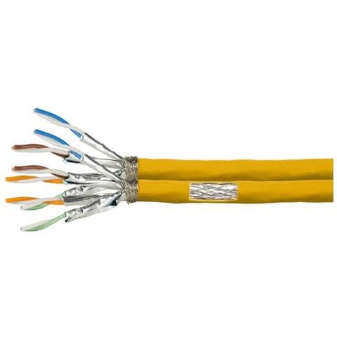 CPV0073 cavo di rete 100 m Cat7a S / FTP (S-STP) Giallo - Foto 1