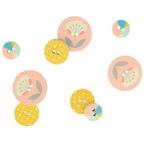 12 Bottoni In Legno - Scandisweet - Foto 1