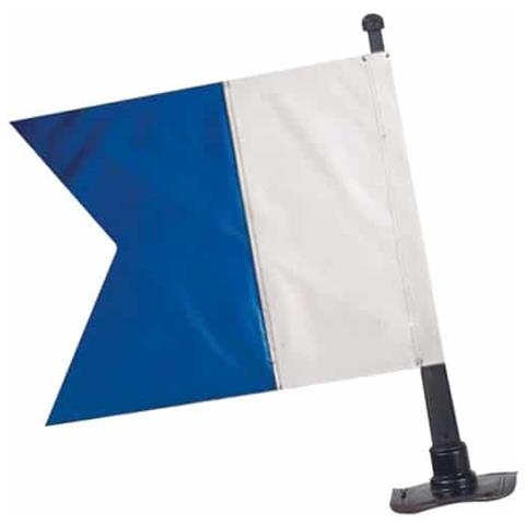 Bandierina Alpha Bianco / blu Standard - Foto 1