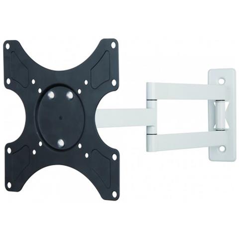 Supporto TV a Muro ICA-LCD2903BICOL da 19- 37" Peso Massimo Supportato 20 Kg Colore Nero/Bianco  - Foto 2