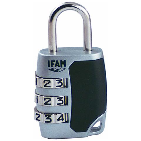 Lucchetto A Combinazione C25s Zinco Acciaio Cromato (2,6 Cm) - Foto 1