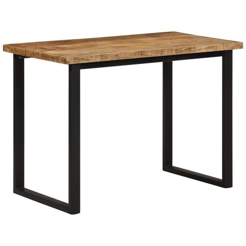 Tavolo Da Pranzo 110x55x75 Cm In Legno Massello Di Mango - Foto 1
