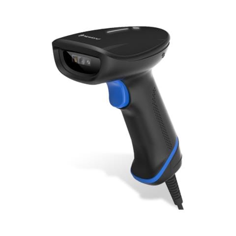 Lettore Barcode portatile Newland HR23 Dorada 2D CMOS, cavo USB spiralato da 3,5 m, Autosense, incl. supporto regolabile intelligente - Foto 1