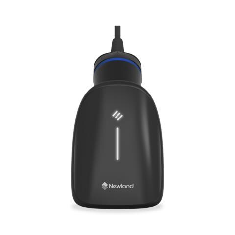 Lettore Barcode portatile Newland HR23 Dorada 2D CMOS, cavo USB spiralato da 3,5 m, Autosense, incl. supporto regolabile intelligente - Foto 2