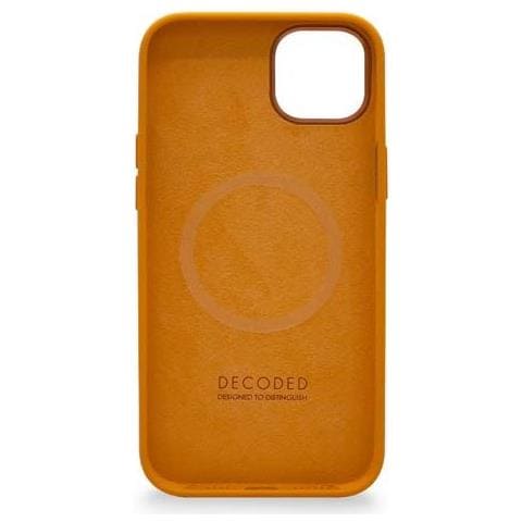 Cover Per Iphone 14 Plus Magsafe In Silicone Antimicrobica, Arancione - Foto 2