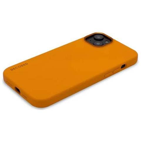 Cover Per Iphone 14 Plus Magsafe In Silicone Antimicrobica, Arancione - Foto 5