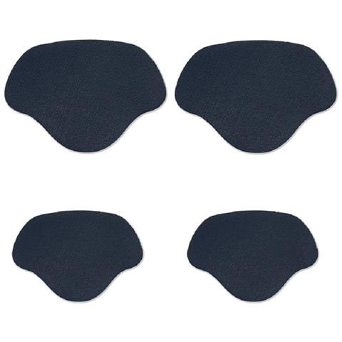 Toppe Di Protezione /riparazione Del Tallone Per La Riparazione Di Scarpe 2 Misure Blue 2-pack - Foto 2