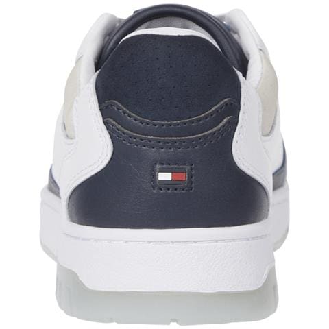 Basket Best Locker Sneakers Pelle Scarpe Uomo Bianco Eu 45, Fm0fm04969 Ybs - Foto 3