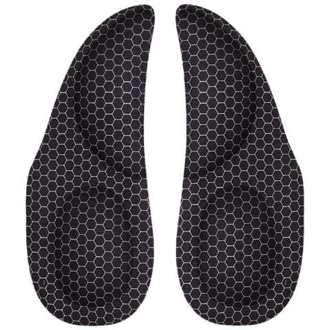 2 Paia Di Cuscinetti In Gel Per Il Tallone Per La Fascite Plantare Black L - Foto 1