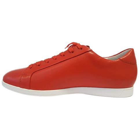 Mezze Scarpe In Pelle Rossa Da Donna Högl 35 - Foto 3