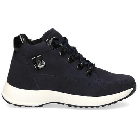 Black Casual Closed Booties Stivaletti Pelle Scarpe Donna Nero Eu 37, 9-25205-29-857 - Foto 1