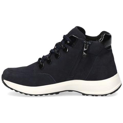 Black Casual Closed Booties Stivaletti Pelle Scarpe Donna Nero Eu 37, 9-25205-29-857 - Foto 3