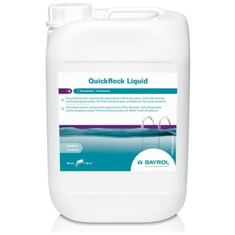 Floculante Liquido Quickflock 5l - Foto 1