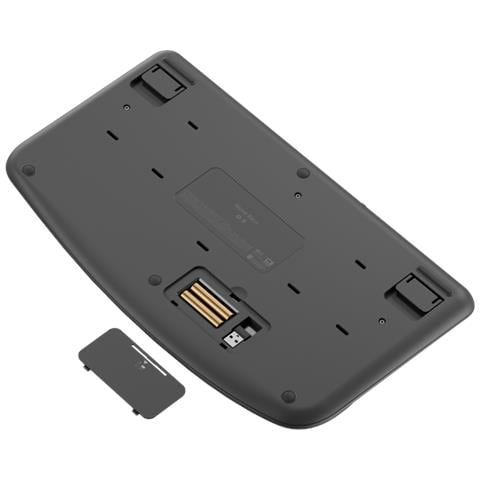 Tastiera Wireless 5099206117273  (Layout Tedesco) Colore Grafite - Foto 2
