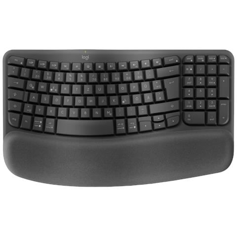 Tastiera Wireless 5099206117273  (Layout Tedesco) Colore Grafite - Foto 1