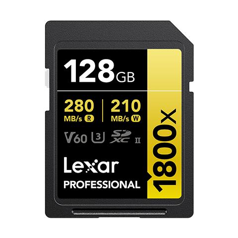 Professional 1800x 128 GB SDXC UHS-II Classe 10 - Foto 1