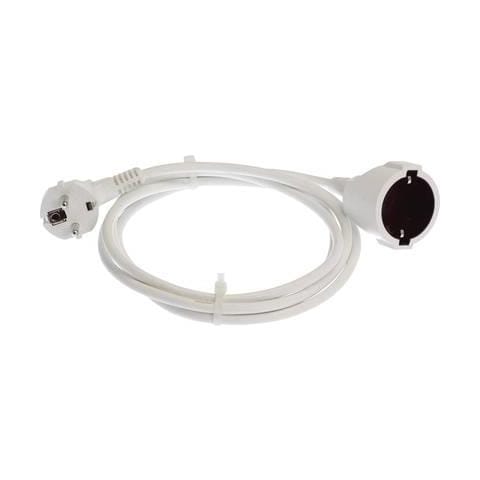 Cavo Prolunga Schuko 3 m Bianco - Foto 1
