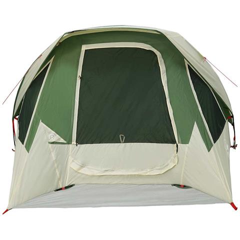 Tenda Familiare Cabina per 6 Persone Verde Impermeabile - Foto 2
