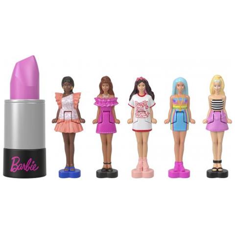 Barbie Mini Set Di Rossetti Barbieland 6 Con Mini Bambole - Jbd26 - Foto 1