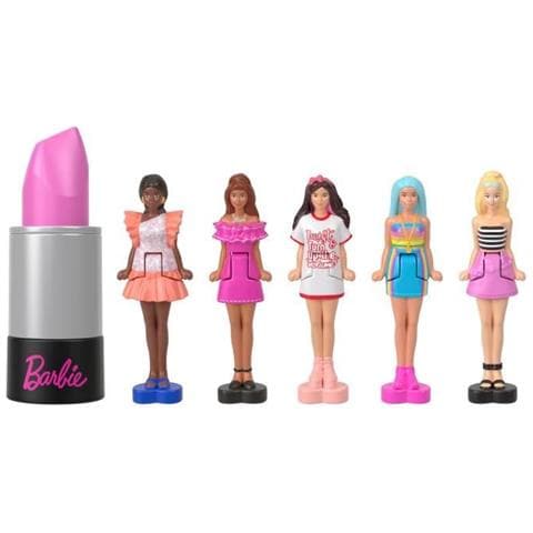 Barbie Mini Set Di Rossetti Barbieland 6 Con Mini Bambole - Jbd26 - Foto 3