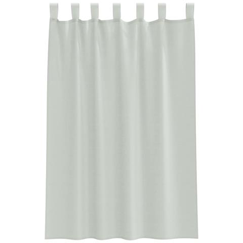 Tende In Voile Con Passanti 2 Pz Grigio Chiaro 140x175 Cm - Foto 8