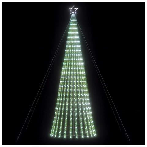 Albero di Natale a LED 1028 LED Bianco Freddo 403 cm - Foto 2
