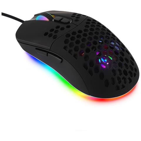 Mouse Da Gioco Rgb Con Design A Nido D'ape E Dpi Personalizzabile - Foto 1