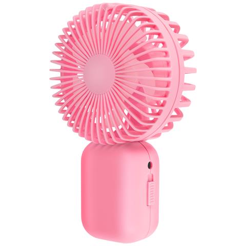 Mini Ventilatore Portatile Ultra-compatto Con Batteria Ricaricabile Da 250mah, Rosa - Foto 1