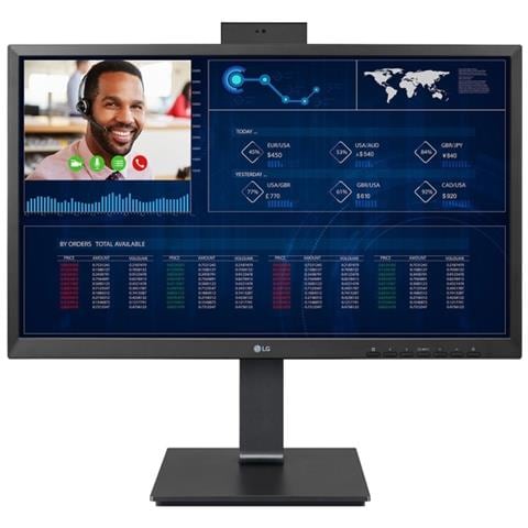 All-In-One 24CN650I-6N Monitor 23.8" Full HD Intel Celeron J4105 RAM 16GB eMMC Wi-Fi 5 Nero - Foto 2