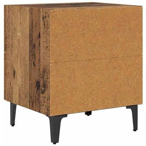 Armadietto per letto 2 pcs Legno vecchio 40 x 35 x 47,5 cm - Foto 9