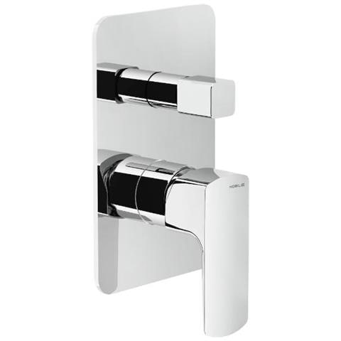 Miscelatore Doccia Acquaviva 2 Uscite Cromo - Foto 1