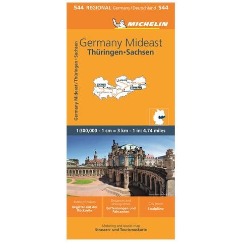 Germania centro est. 1:300.000 - Foto 1
