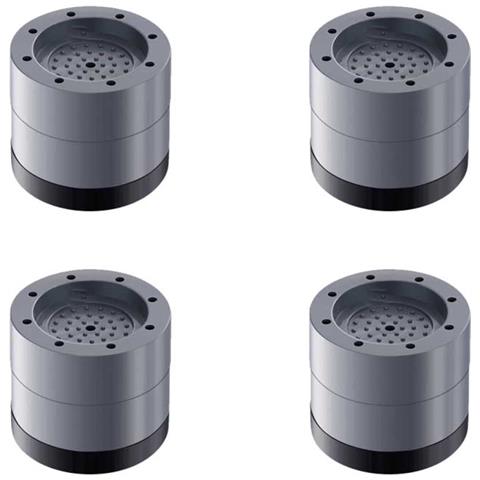Piedini Antivibrazione Per Lavatrice - Rialzo 6cm - Doppio Strato - Set Di 4 - Foto 1